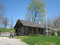 USA - Glen Carbon IL - Yanda Log Cabin (11 Apr 2009)